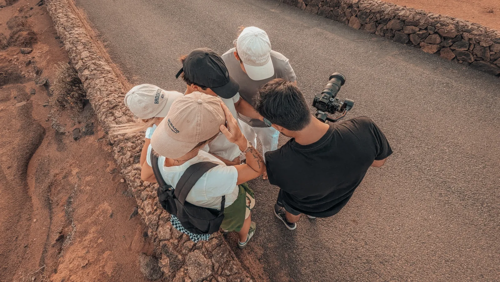 Benty-Team auf Lanzarote
