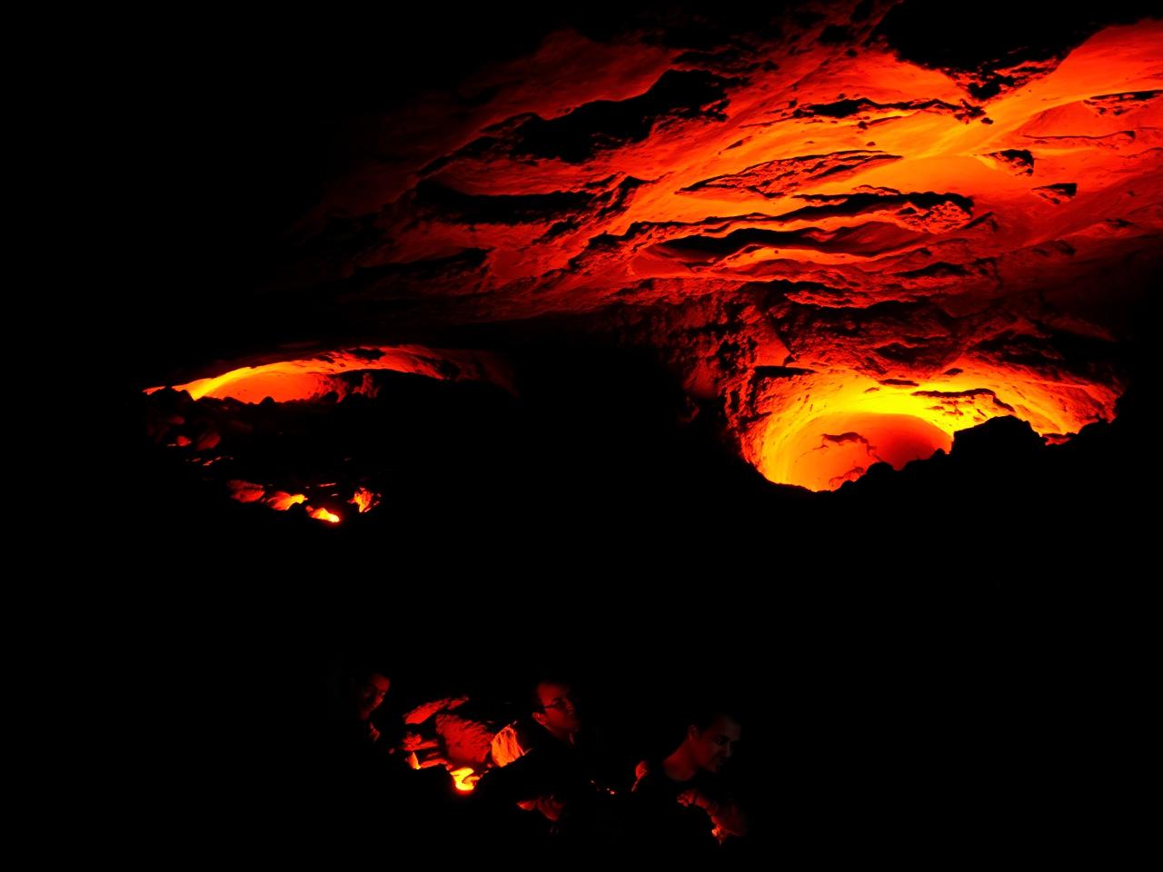 Cueva de los Verdes (Grüne Höhle) — Lanzarote