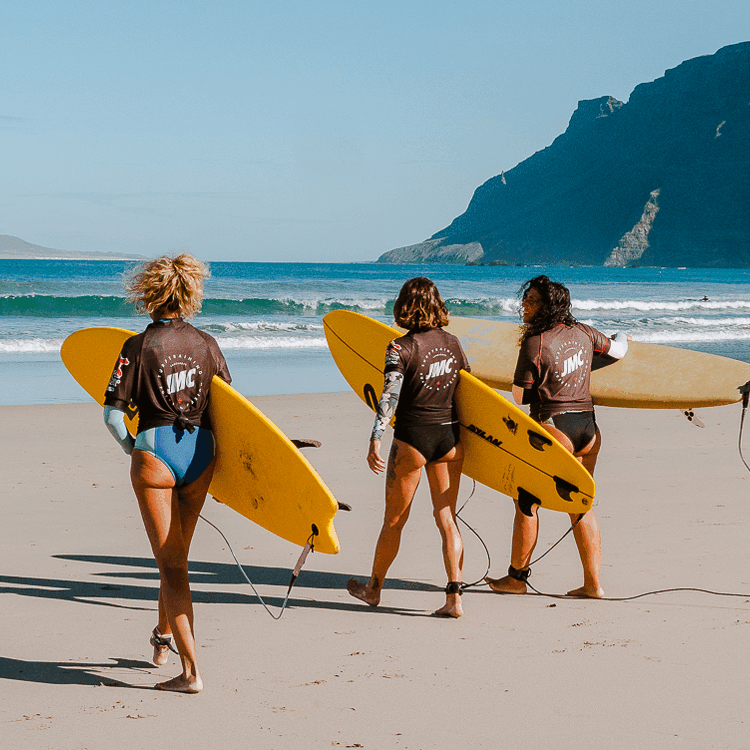 Clase de surf principiantes