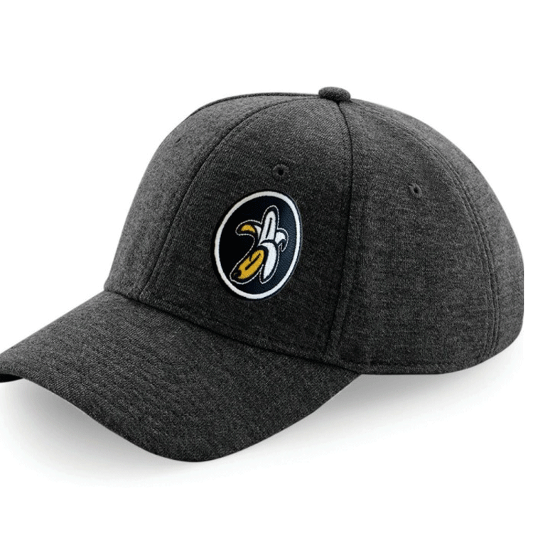 Gorra Heather Gris con Logo Plátano