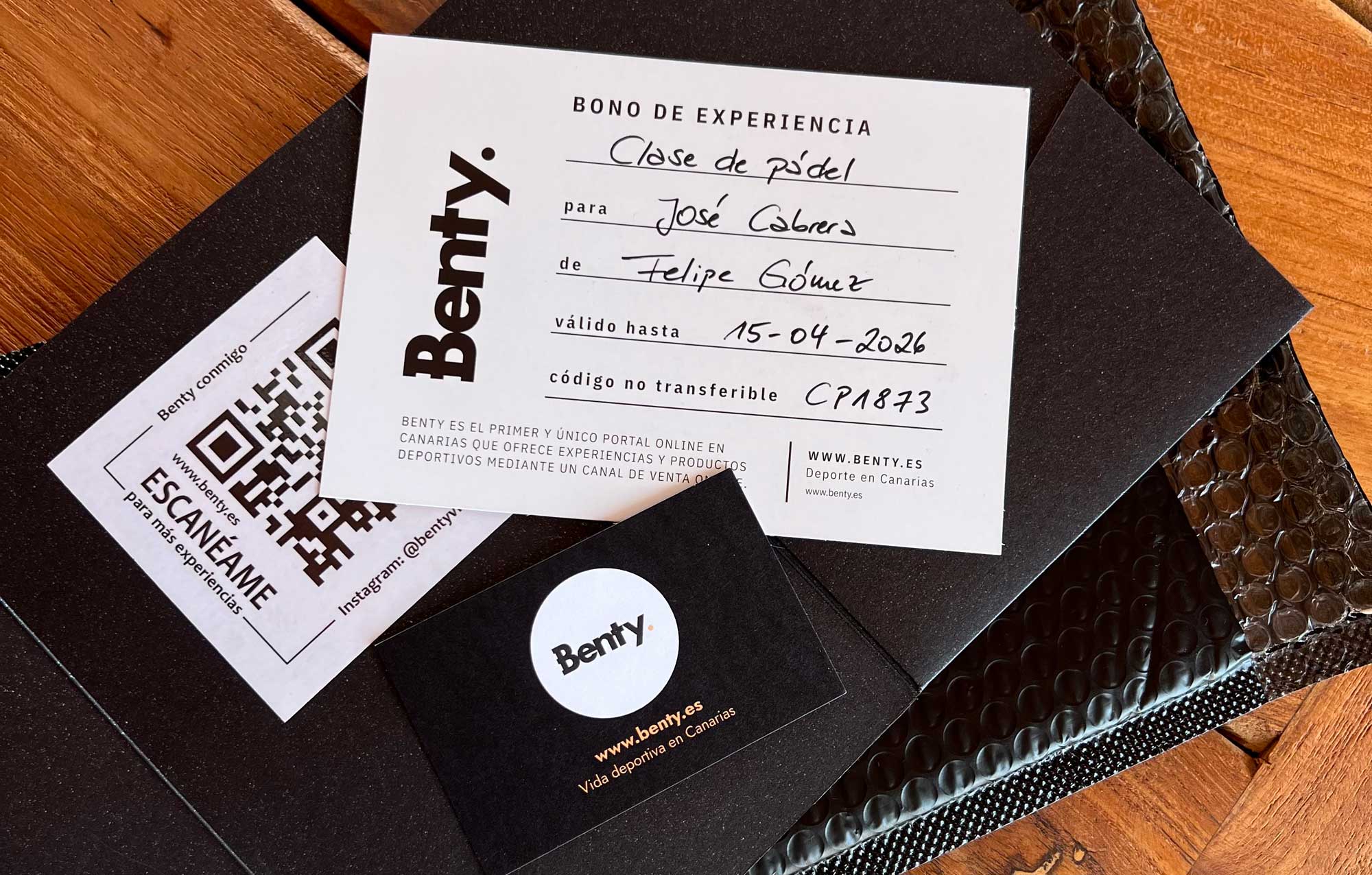 Geschenkgutschein Benty