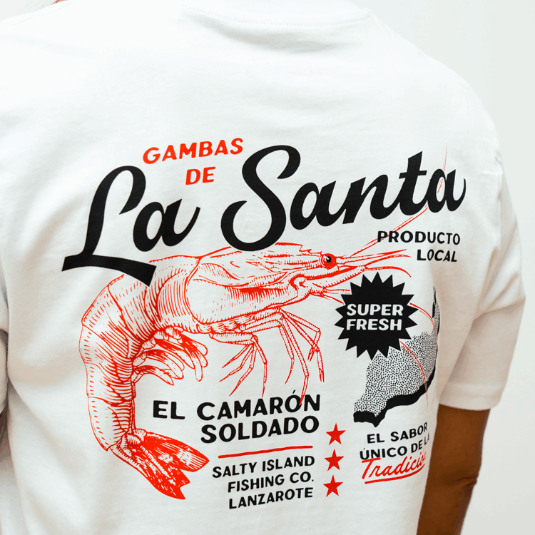 Camiseta icónica de Salty Island Brand