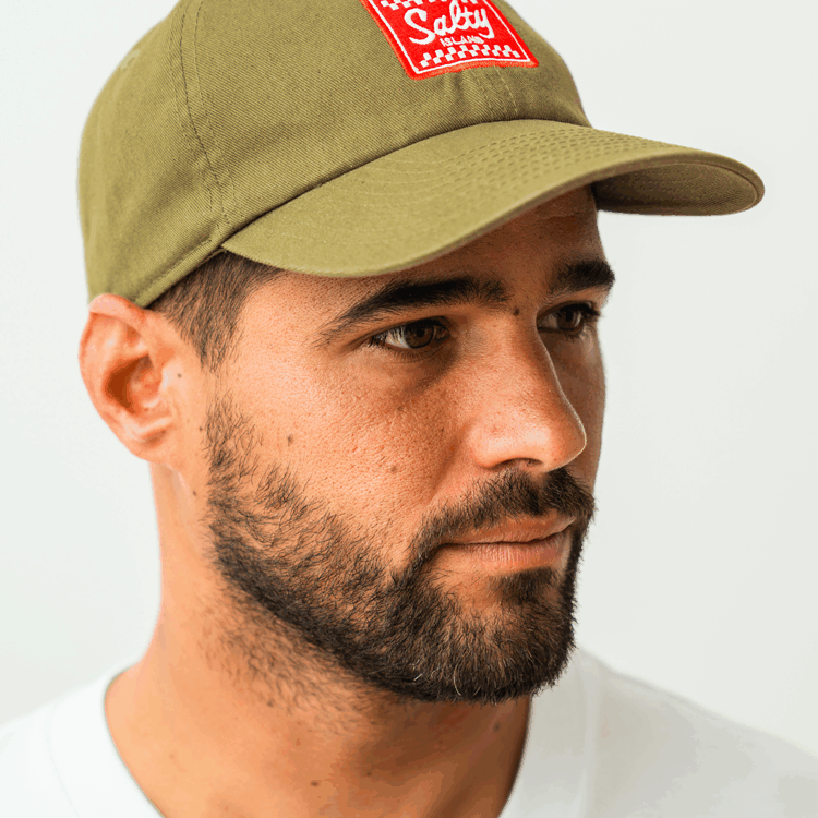 Gorra Salty Island Brand con parche