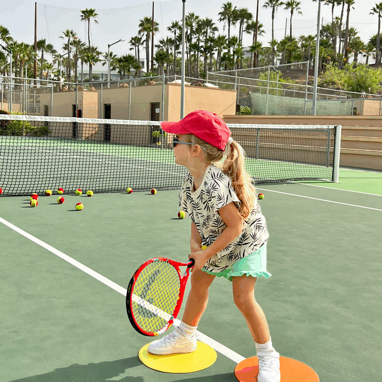 Tenis en familia en Lanzarote